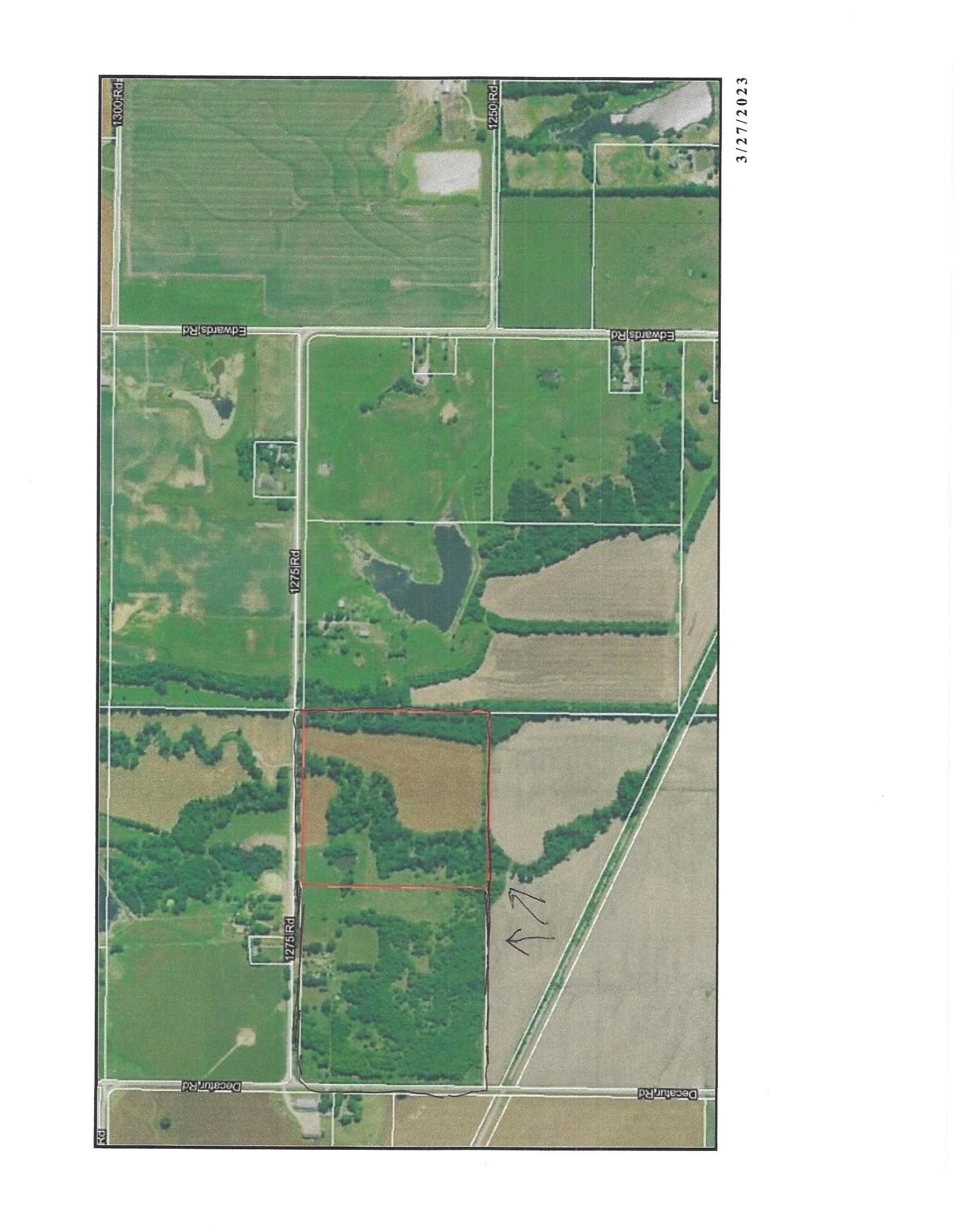 37.6 Acres, 1275 Decatur Road, Fredonia, KS 66736 Land and Farm
