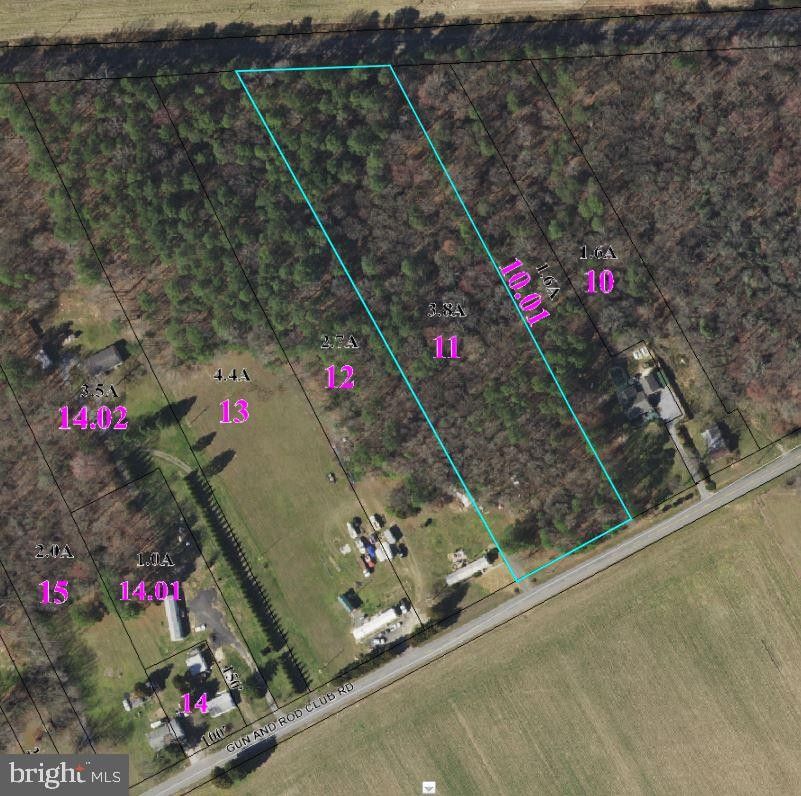 3.8 Acres, Lot GUN & ROD CLUB RD, Houston, DE 19954 Land and Farm