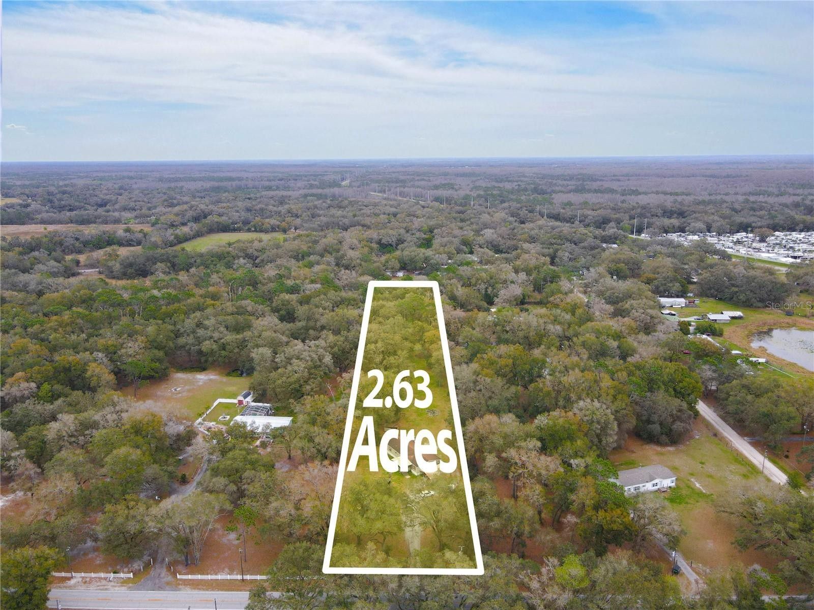 2.63 Acres, 6814 ELWOOD ROAD, Zephyrhills, FL 33540 Land and Farm