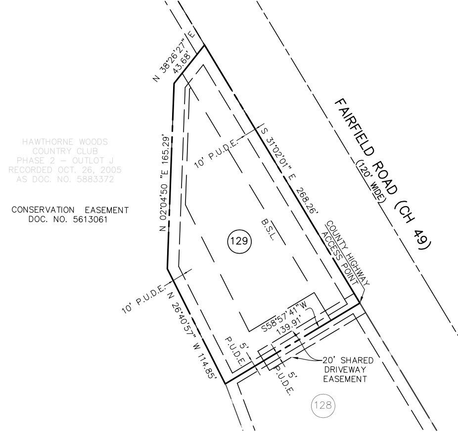 0.64 Acres, 605 Fairfield Road, Hawthorn Woods, IL 60047 Land and Farm