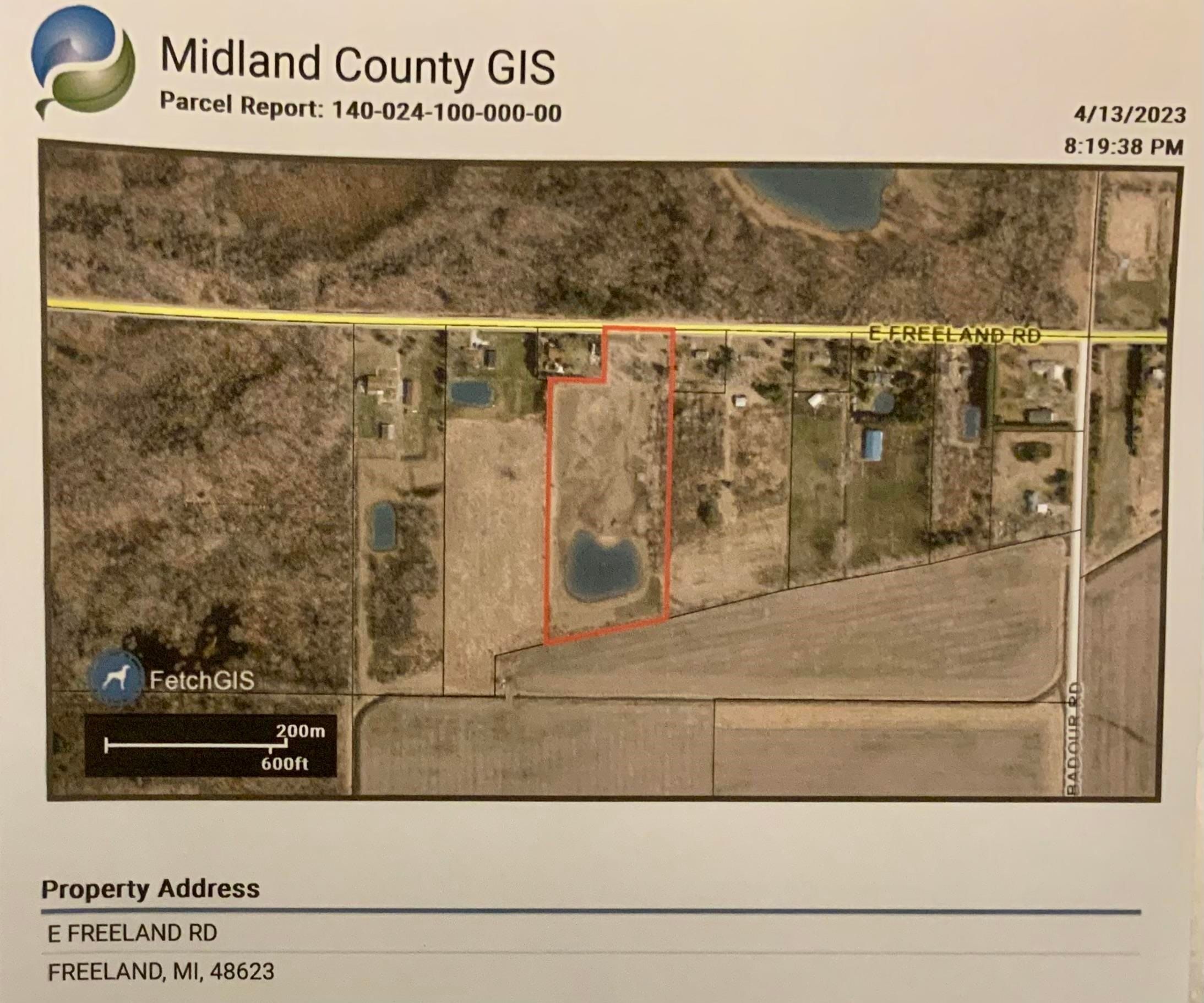 E Freeland Rd., Freeland, MI 48623 MLS 50105732 Land and Farm