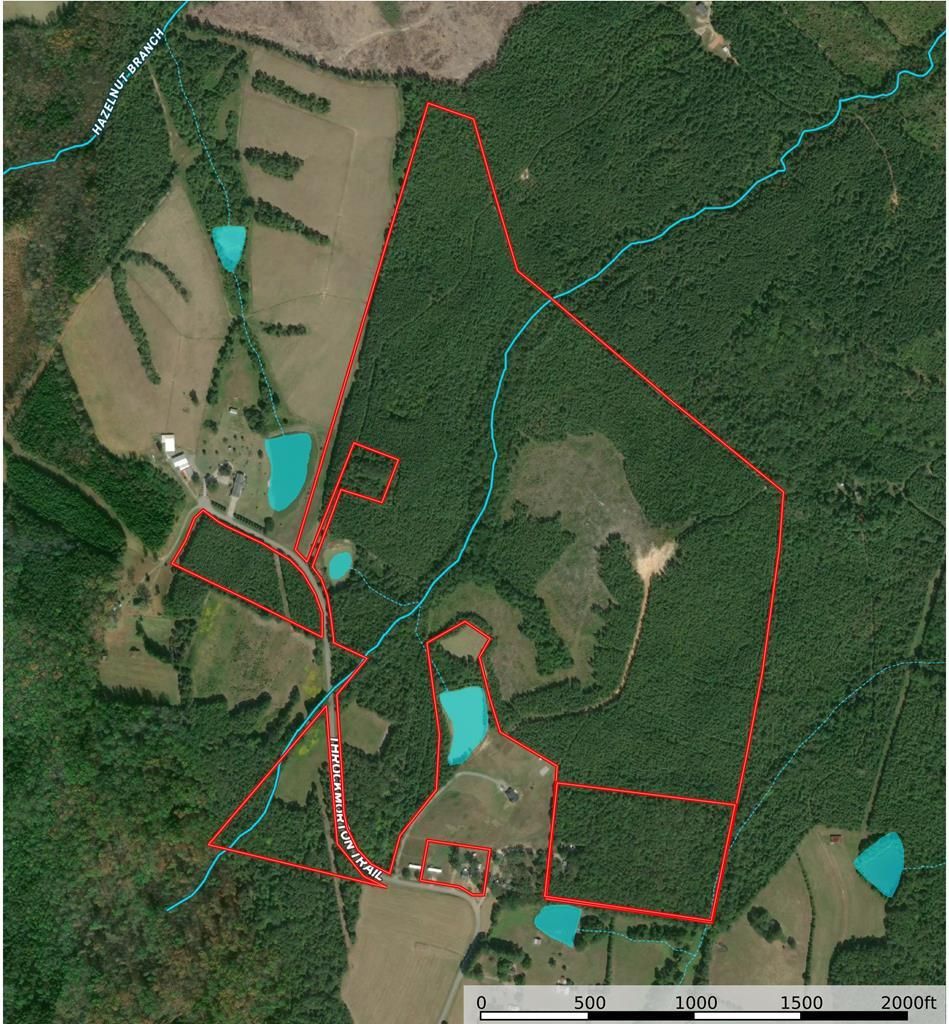 1074 Throckmorton Trail, Scottsburg, VA 24589 MLS 67097 Land and Farm