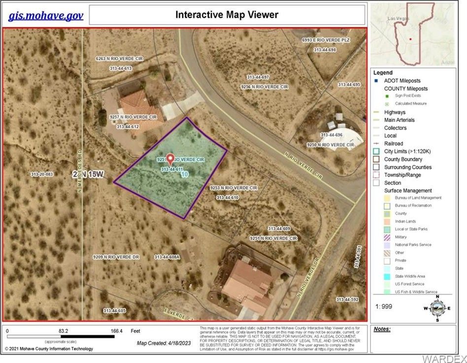 0.31 Acres, 9251 N Rio Verde Circle, Kingman, AZ 86401 Land and Farm