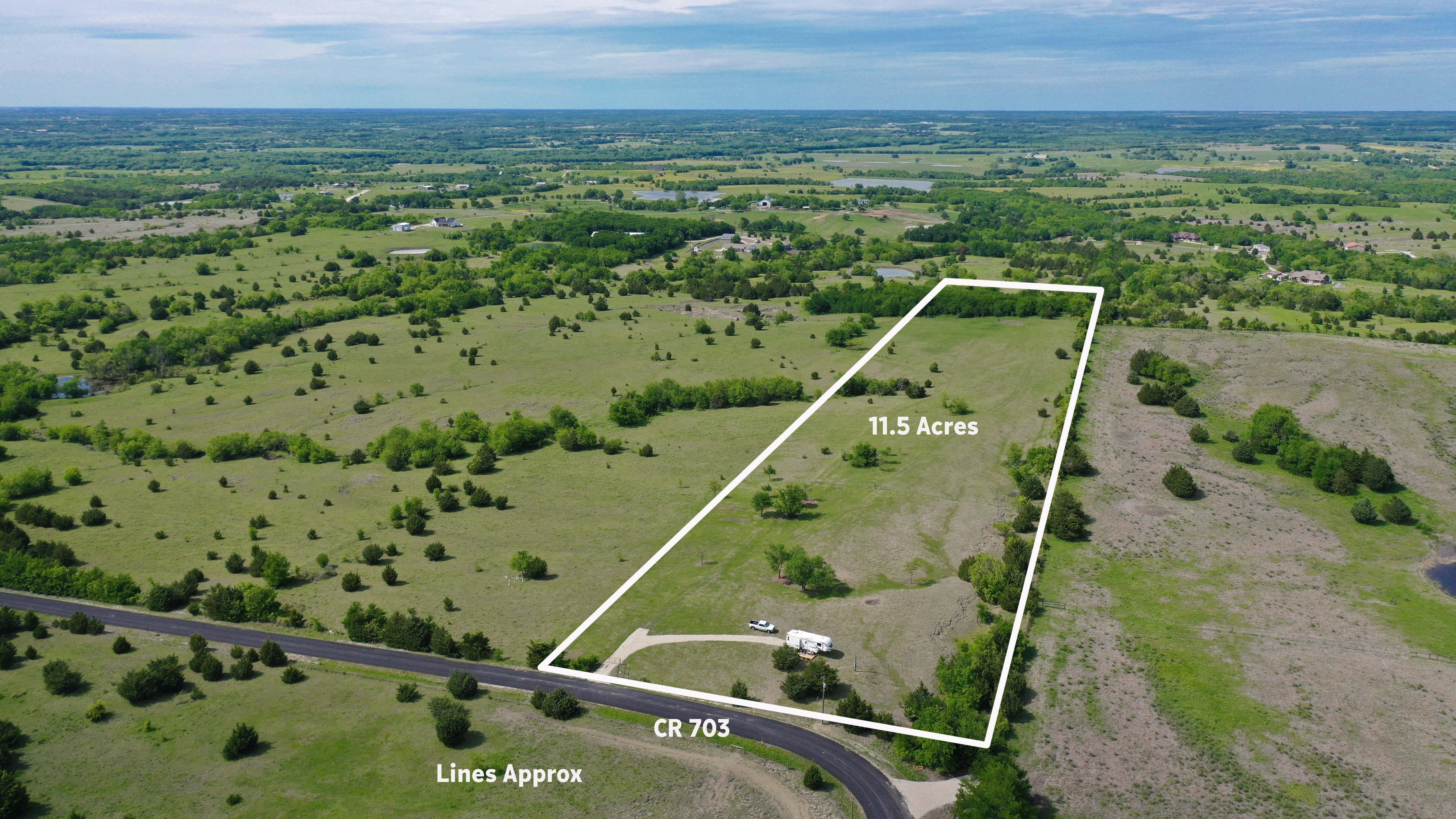 11.5 Acres, County Road 703, Farmersville, TX 75442 Land and Farm