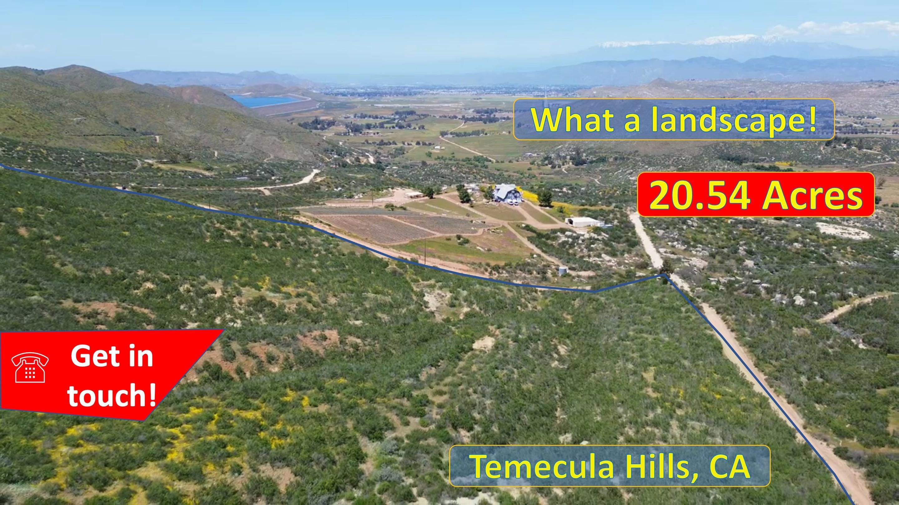 20.54 Acres, Hemet Ranch Rd, Hemet, CA 92543 Land and Farm