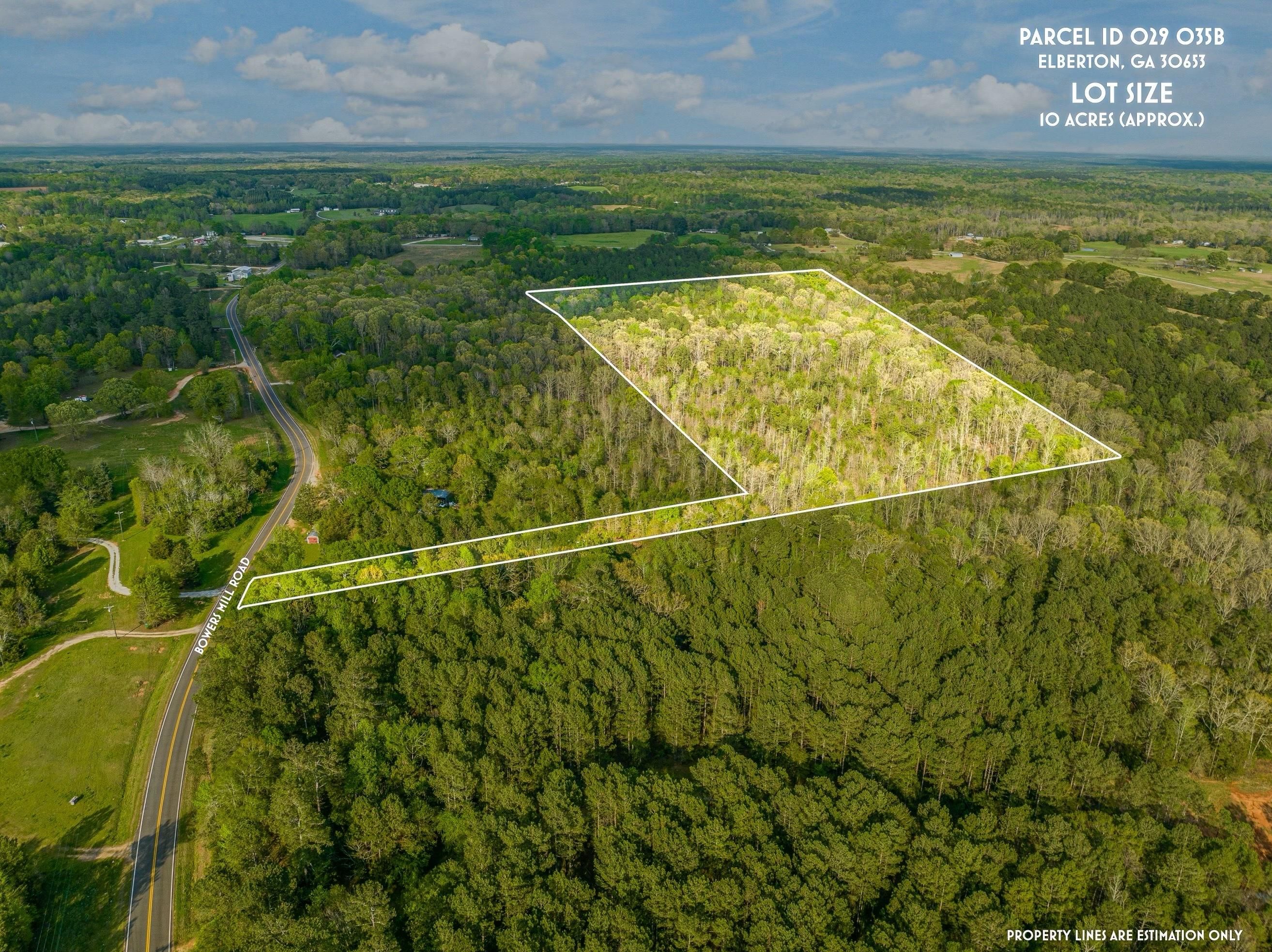 10 Acres, Brewers Mill Road, Elberton, GA 30635 Land and Farm