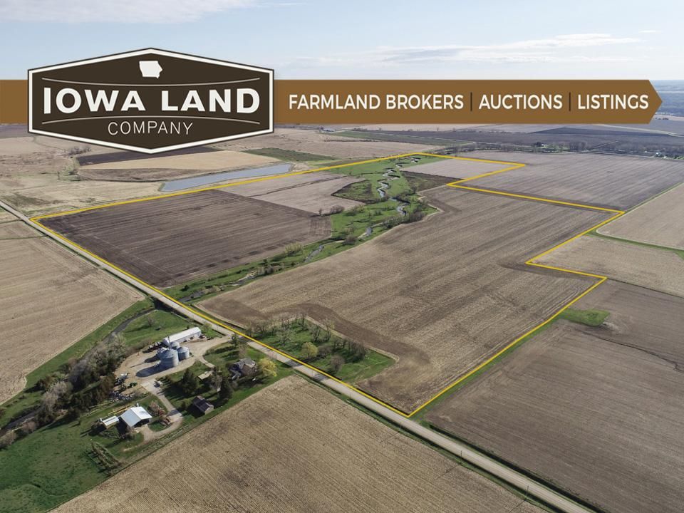 208 Acres, Mount Auburn, IA 52313 Land and Farm