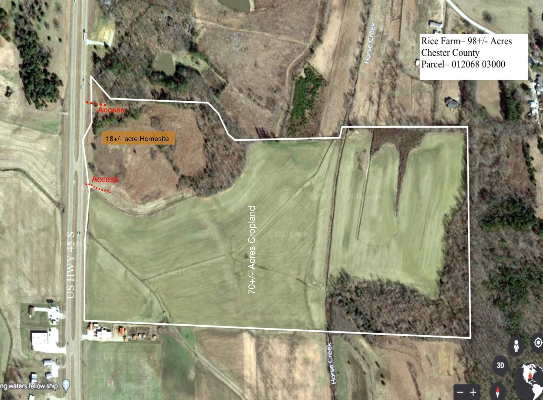 98 acres in Finger, TN, 38334 Land and Farm