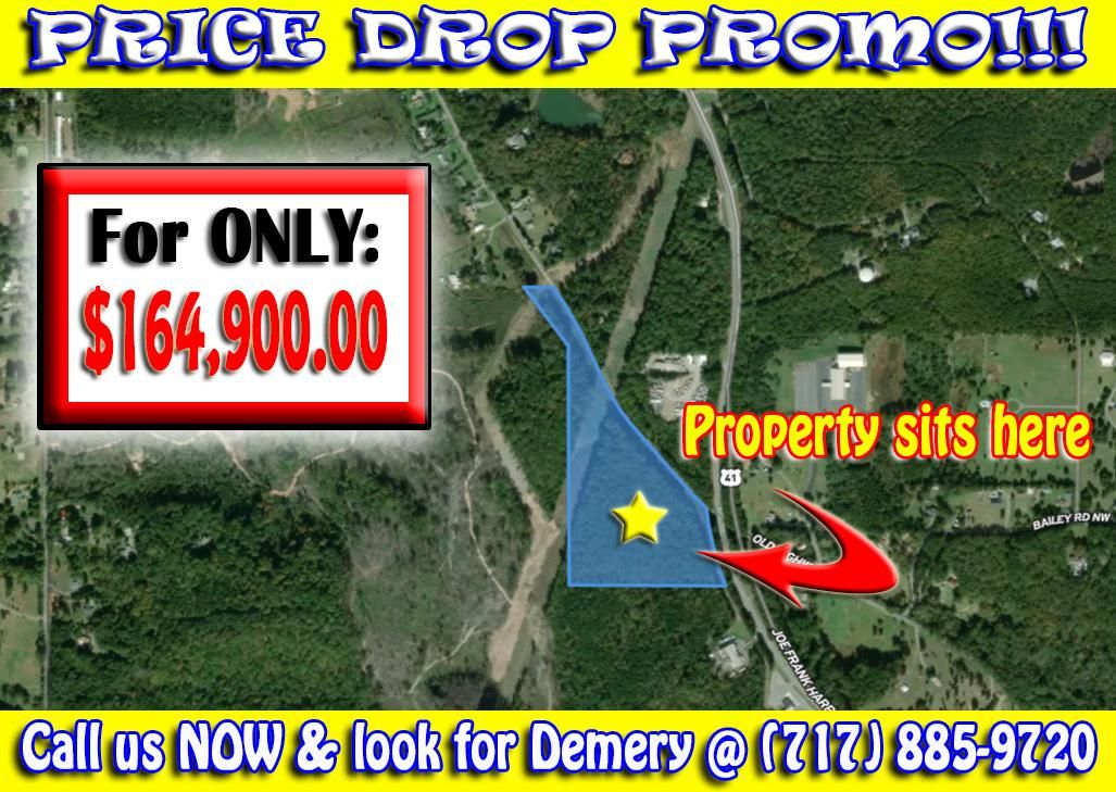 22.5 Acres, Joe Frank Harris Pkwy NW, Adairsville, GA 30103 Land and Farm