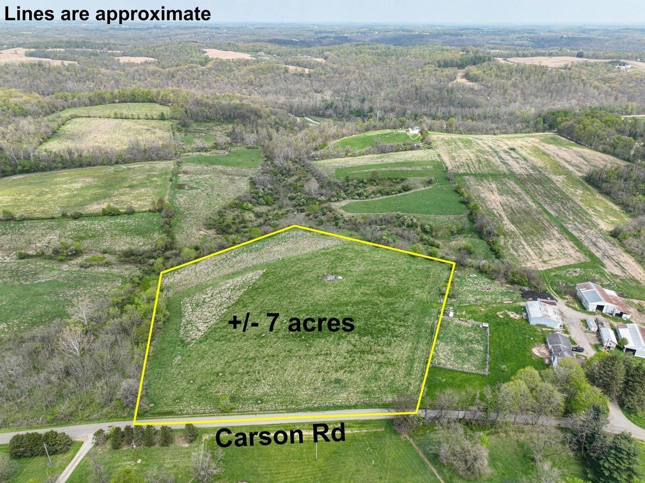 7 Acres, Carson Rd, Roseville, OH 43777 Land and Farm