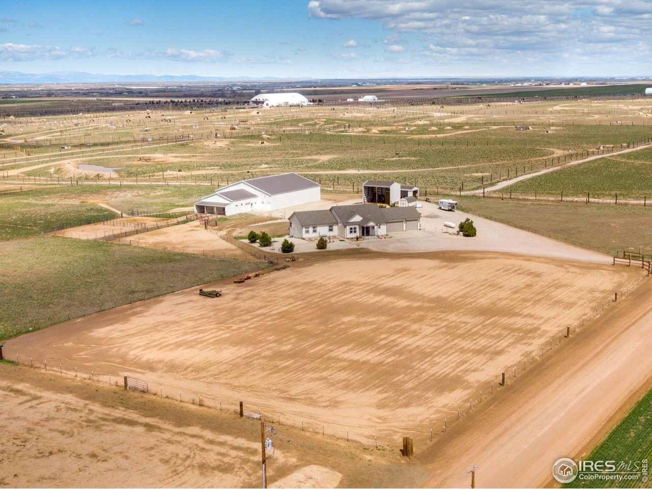 10 Acres, 2195 County Road 55, Keenesburg, CO 80643 Land and Farm