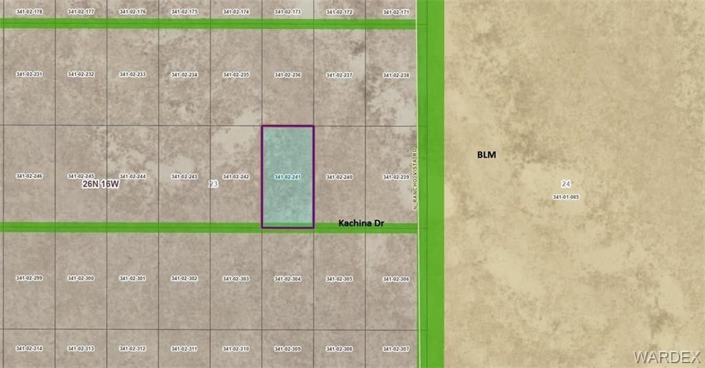 1 Acres, Lot 2485 Kachina Drive, Kingman, AZ 86409 Land and Farm