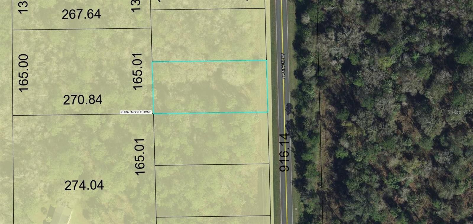 0.51 Acres, 2310 COUNTY RD 305, Bunnell, FL 32110 Land and Farm