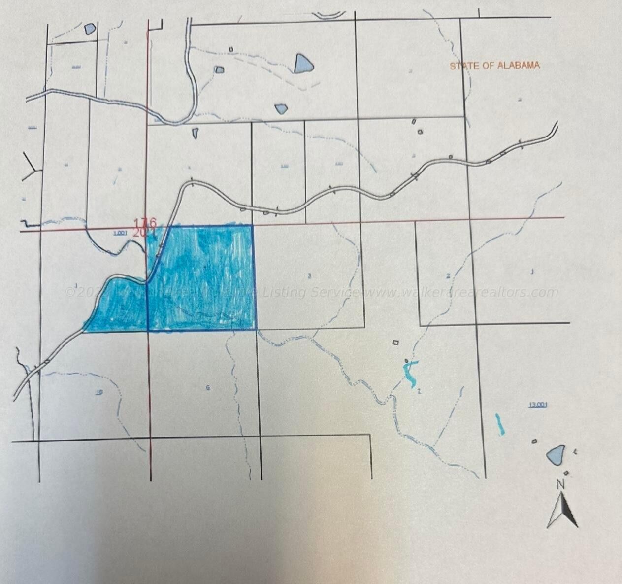 46.2 Acres, VICTOR RD, Fayette, AL 35555 Land and Farm