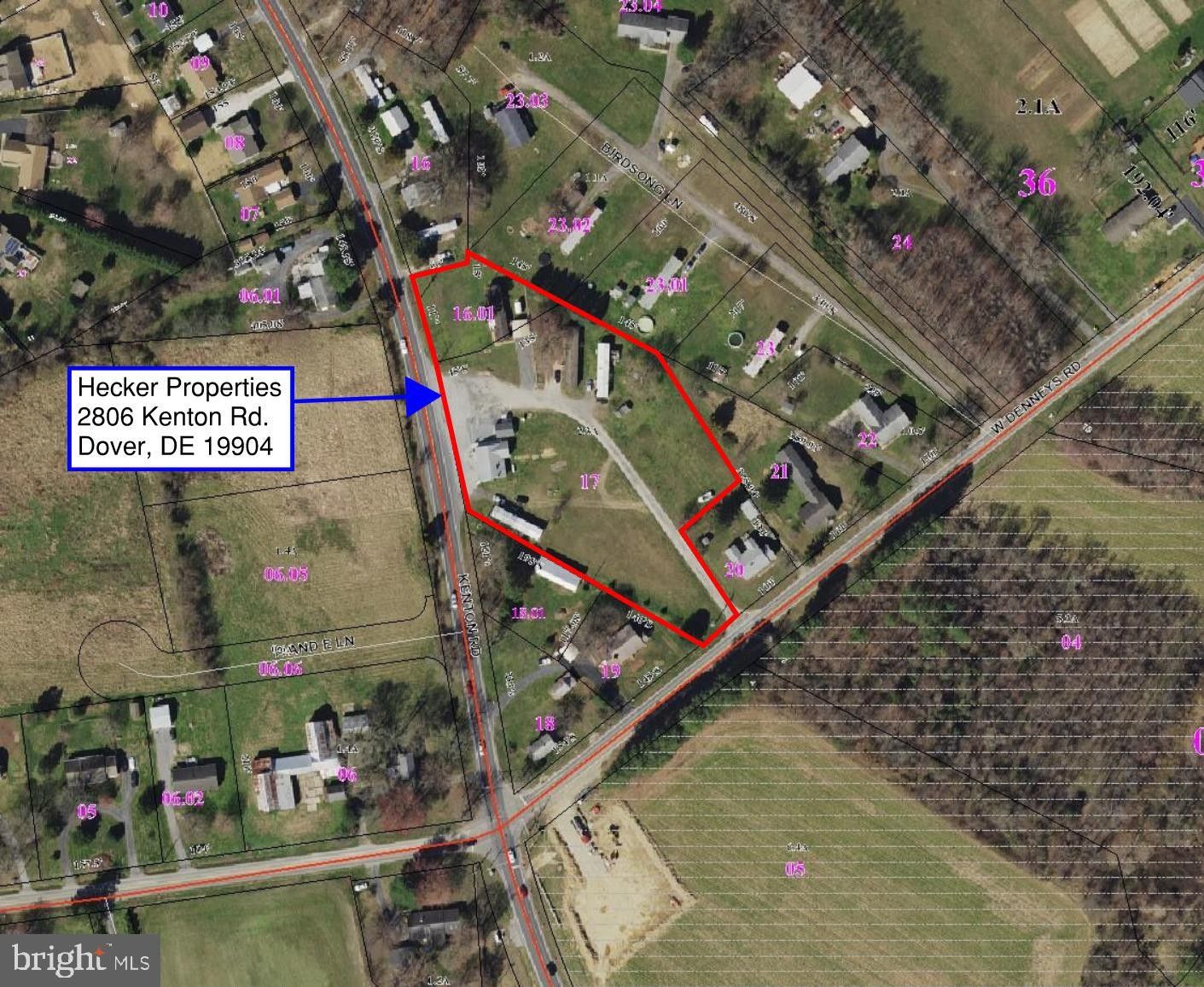 2.67 Acres, 2846 KENTON ROAD, Cheswold, DE 19936 Land and Farm