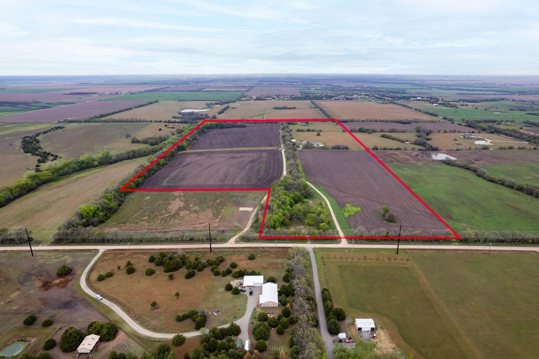 70 Acres, 12212 NW Parallel, Benton, KS 67017 Land and Farm