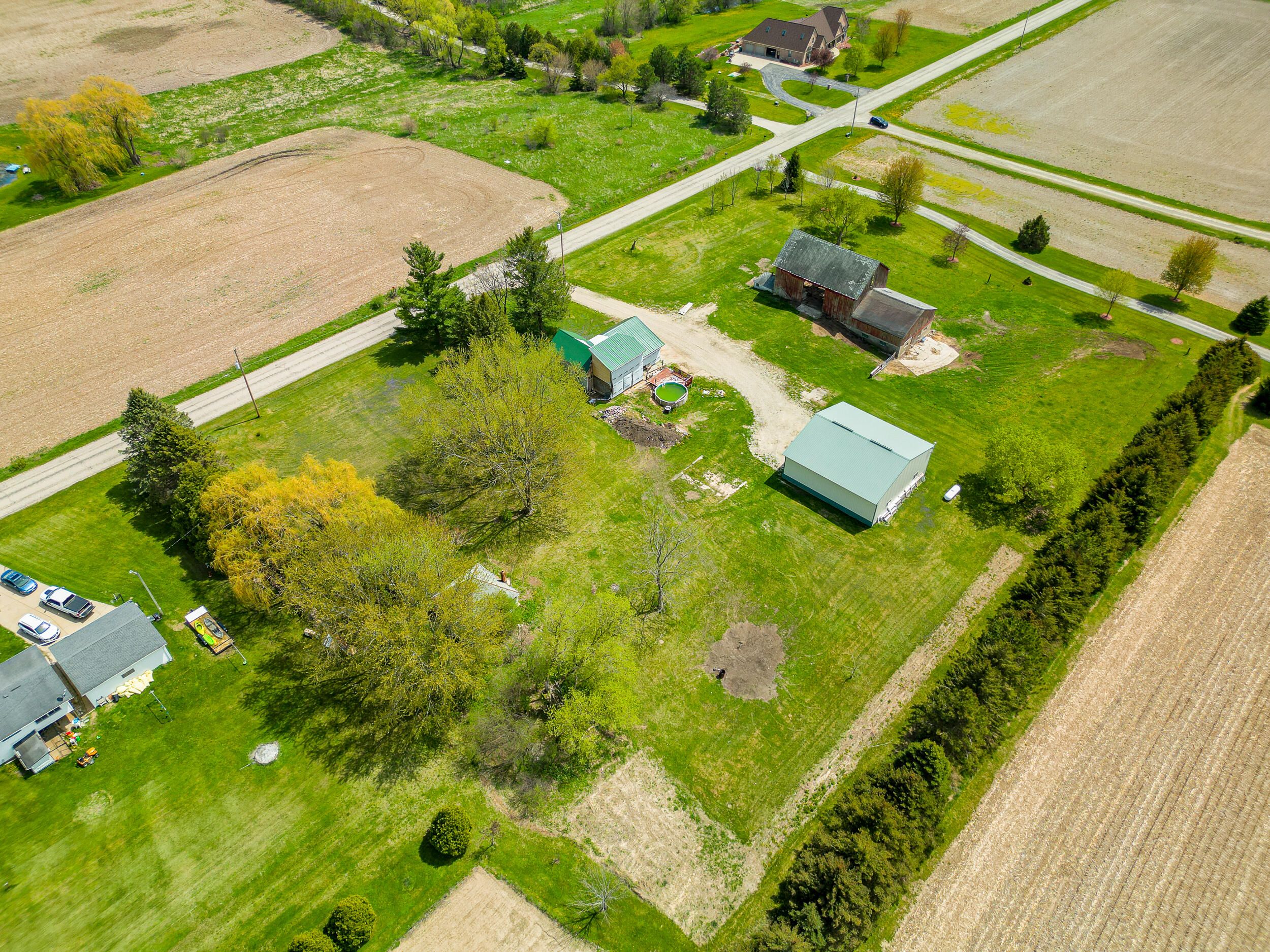 3 Acres, N6277 Christberg Rd, Farmington, WI 53038 Land and Farm