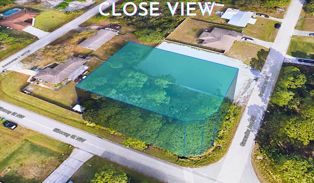 Corner Lot on Siboney St NW & Grenadier Ave NW, Palm Bay, FL 32907