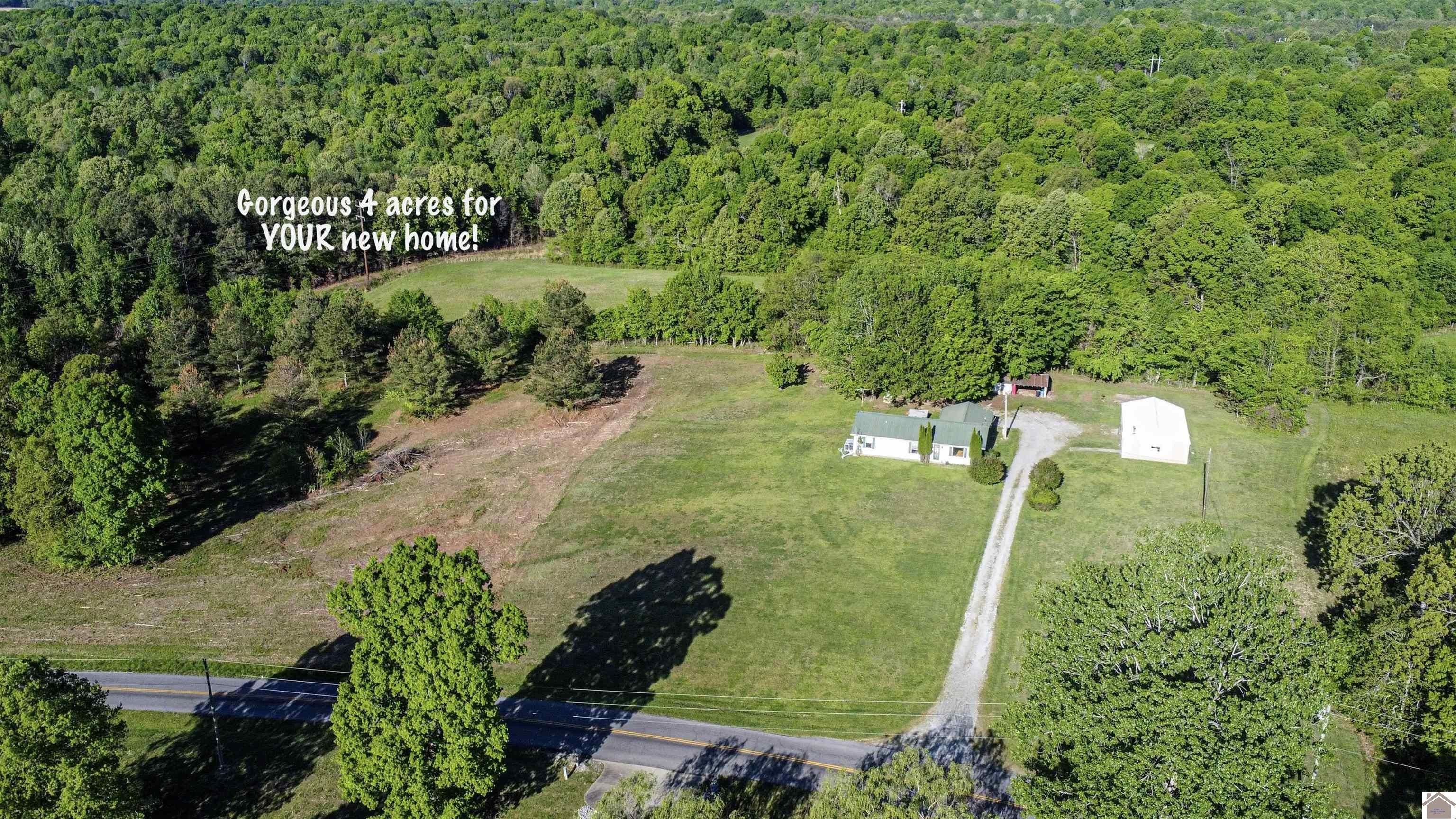 4 Acres, 888 Heater Store Road, Smithland, KY 42081 Land and Farm
