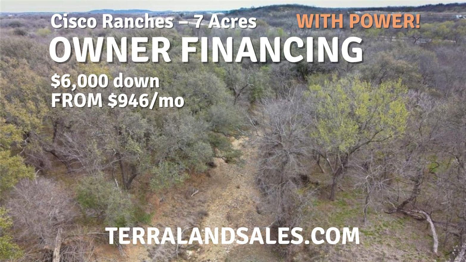 County Road 320, Cisco, TX 76437 Land and Farm