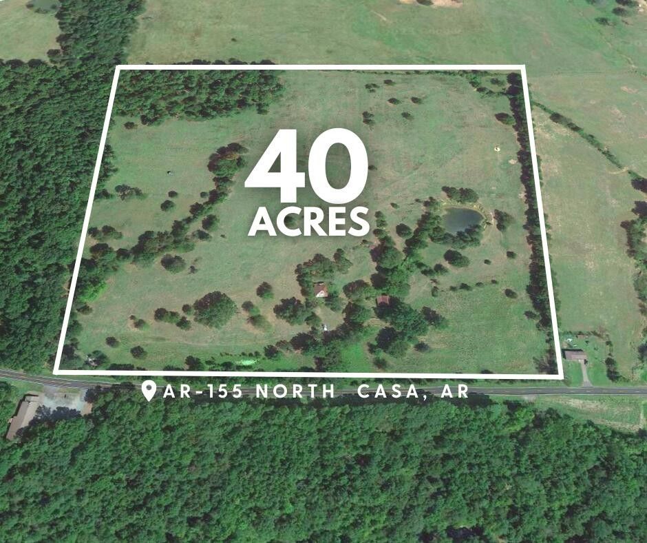 40 Acres, 40acres On AR155, Casa, AR 72025 Land and Farm