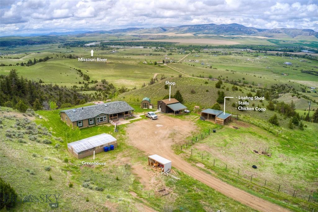 30.66 Acres, 1635 Green Acres Road, Three Forks, MT 59752 Land and Farm