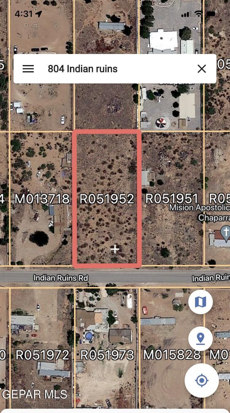1 Acres, 804 Indian Ruins Road, Chaparral, NM 88081 Land and Farm