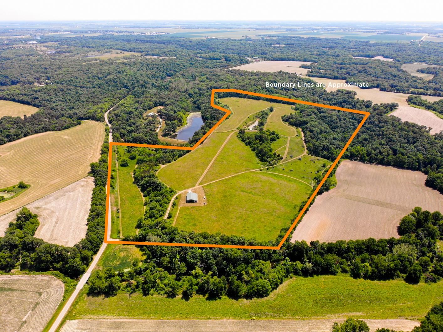 North Bottom Road, Fairview, IL 61432 MLS 23241 Land and Farm
