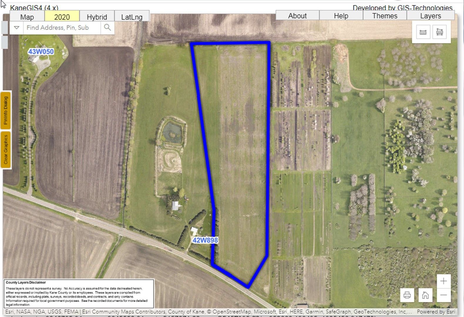 15.24 Acres, 42w700 Burlington Road, Campton Hills, IL 60175 Land and
