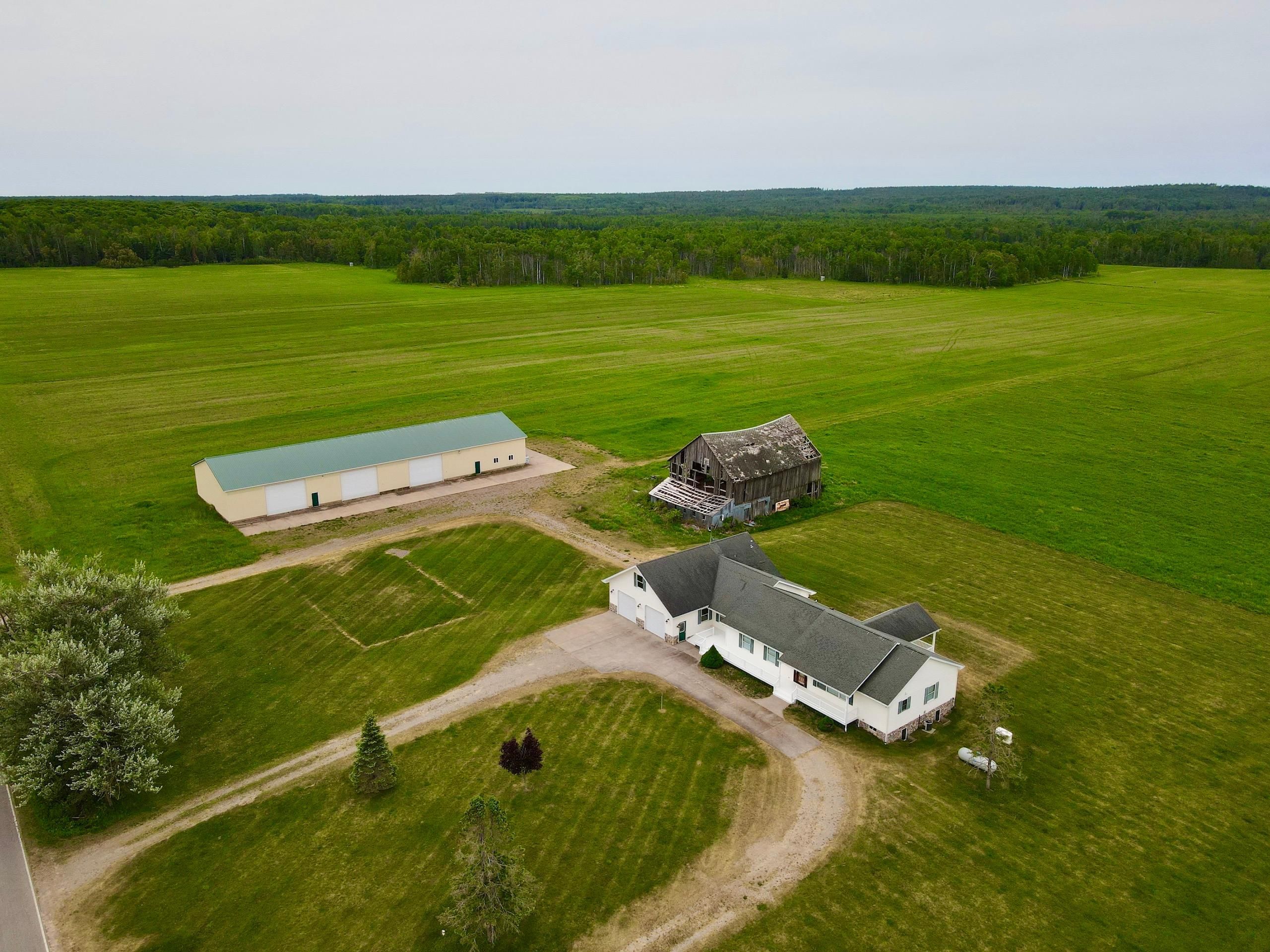 28120 S. Hanna Rd, Pickford, MI 49774 Land and Farm