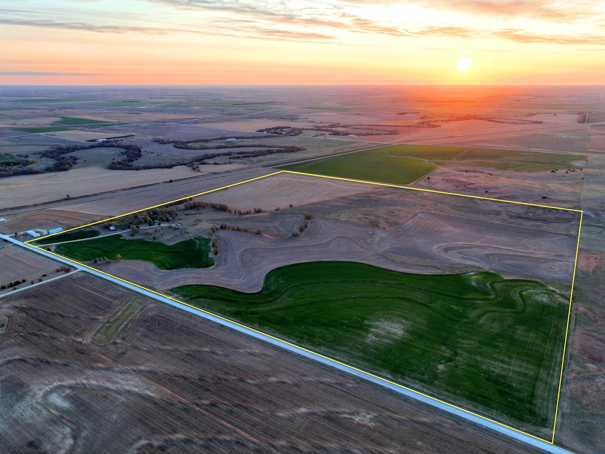 1694 140th Avenue, Ellis, KS 67637 Land and Farm