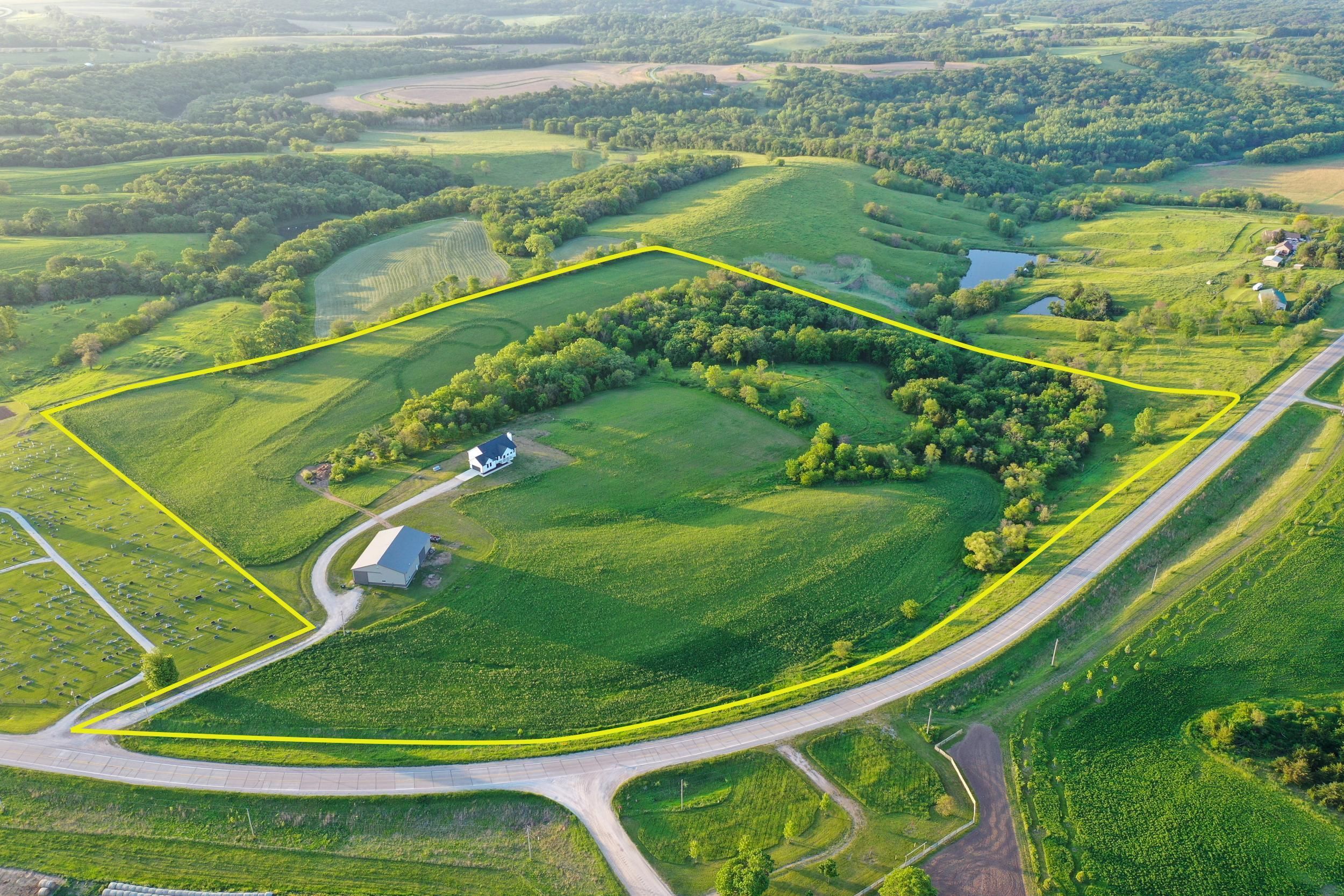 2820 Wagon Road, LotWP001, Stuart, IA 50250 Land and Farm