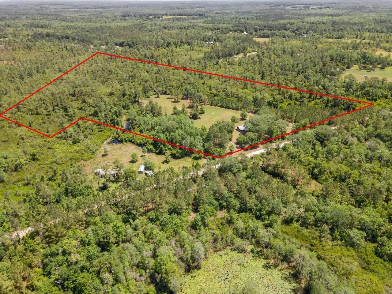 51.57 Acres, 378 SW Wacissa Terrace, Greenville, FL 32331 Land and Farm