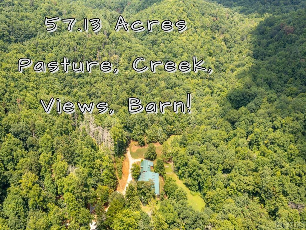 57.13 Acres, 1902 E Hickory Knoll Road, Franklin, NC 28734 Land and Farm