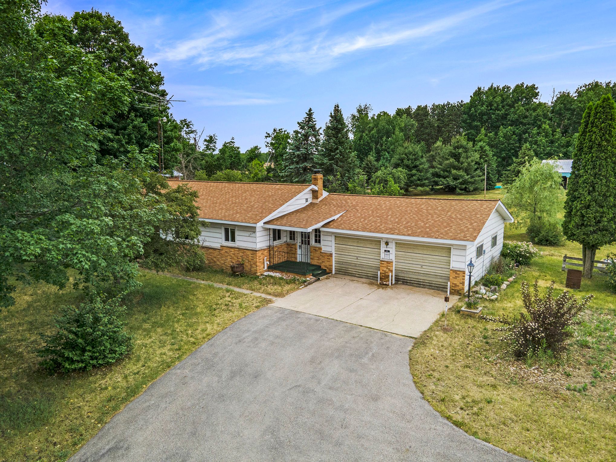 8 Acres, 3314 E Sylvan Road, Evart, MI 49631 Land and Farm