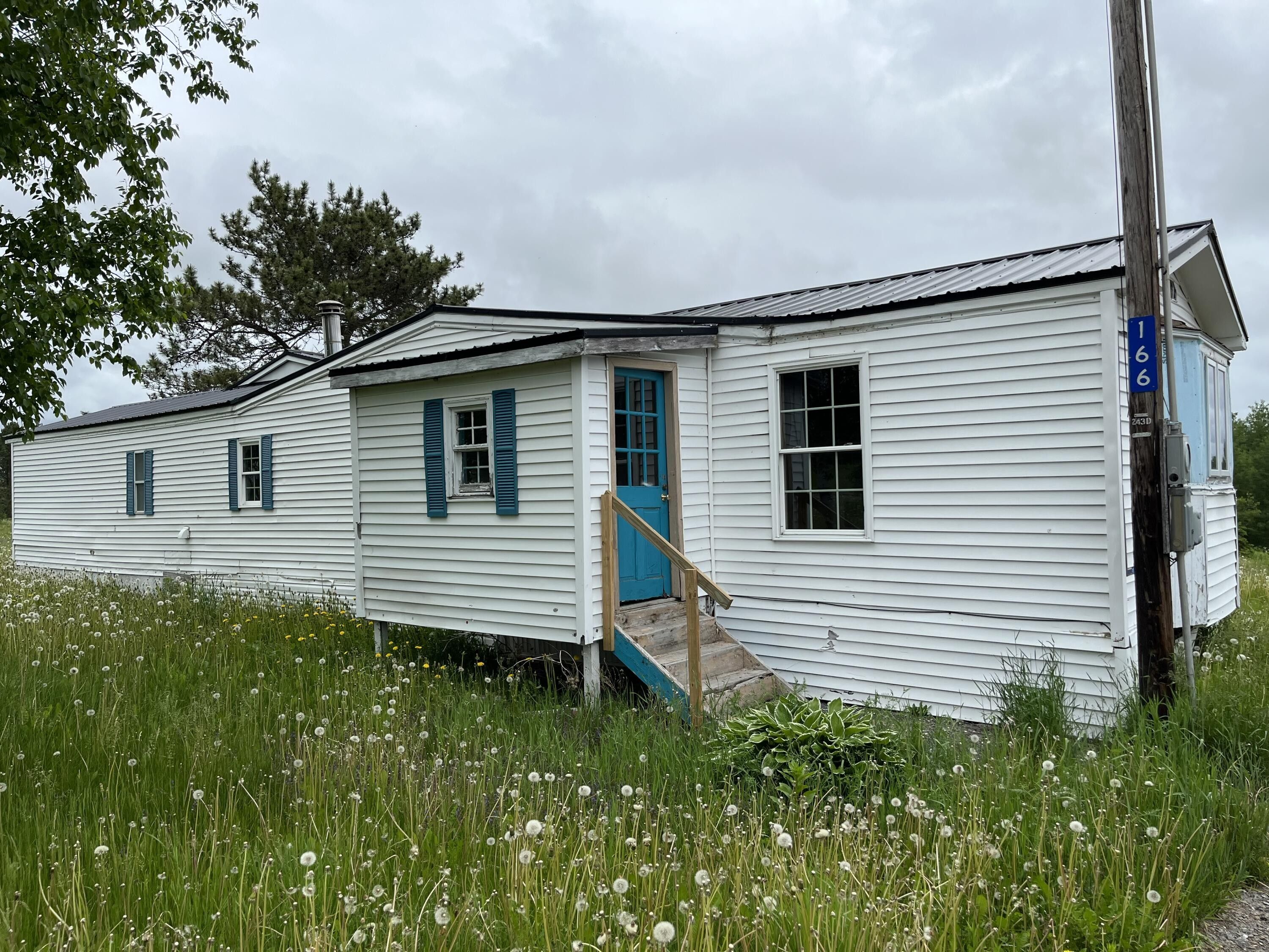 0.69 Acres, 166 Main Street, Limestone, ME 04750 Land and Farm