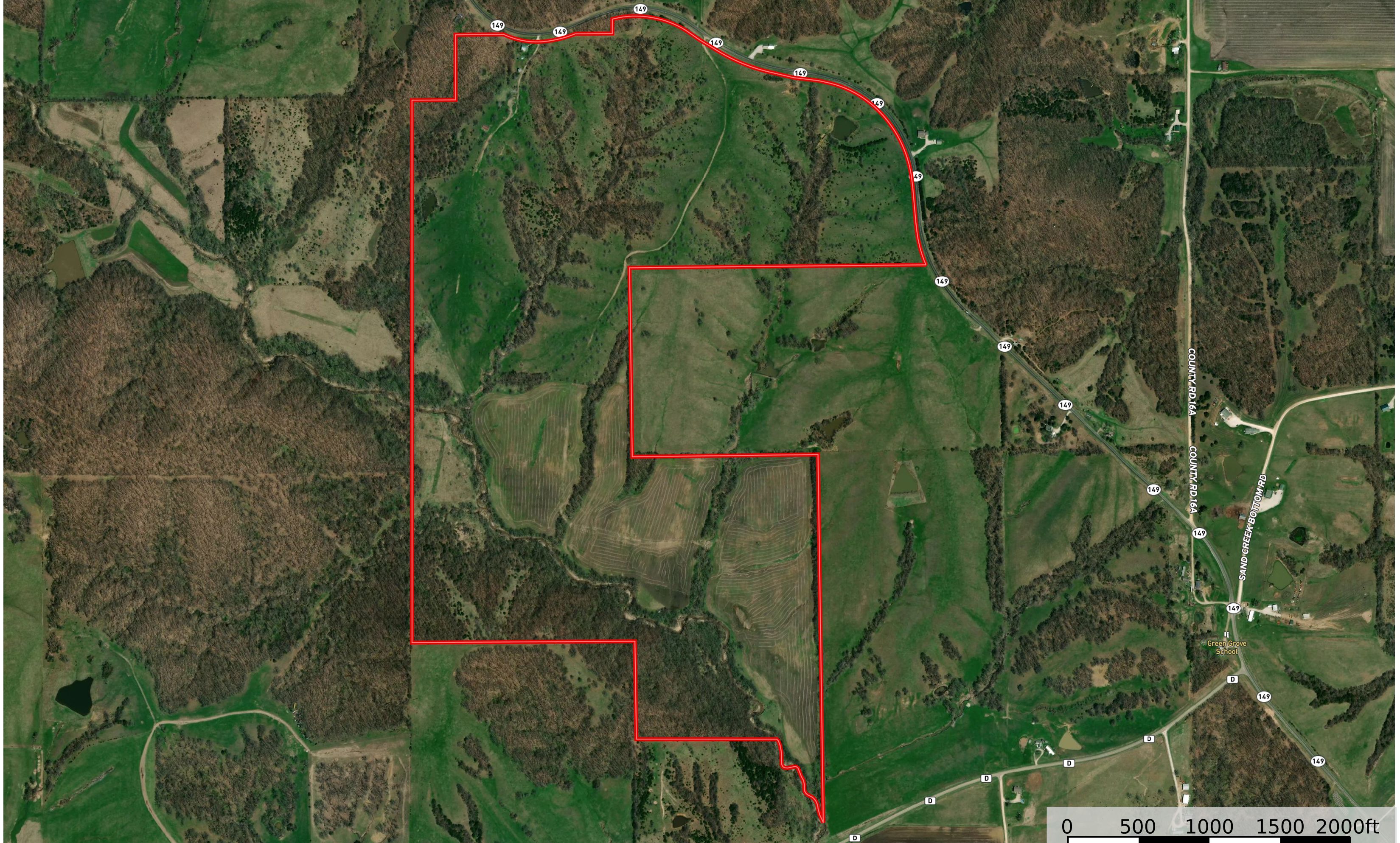 State Highway 149, Novinger, MO 63559 Land and Farm