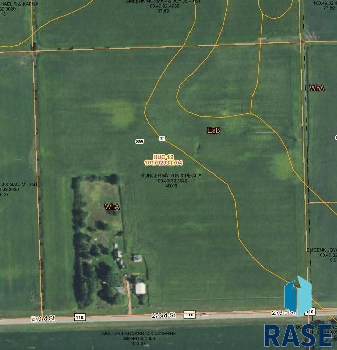 40.03 Acres, 47732 273rd St, Harrisburg, SD 57032 Land and Farm