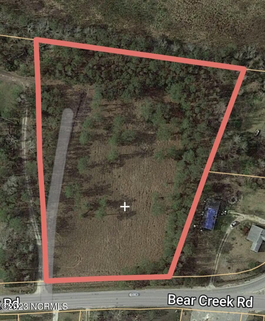 3.14 Acres, Tbd Bear Creek Road, Hubert, NC 28539 Land and Farm