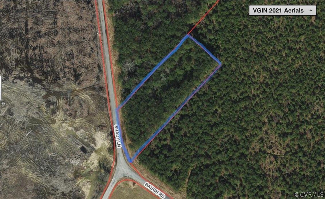 2 Acres, 19410 Shady Lane, Dinwiddie, VA 23830 Land and Farm