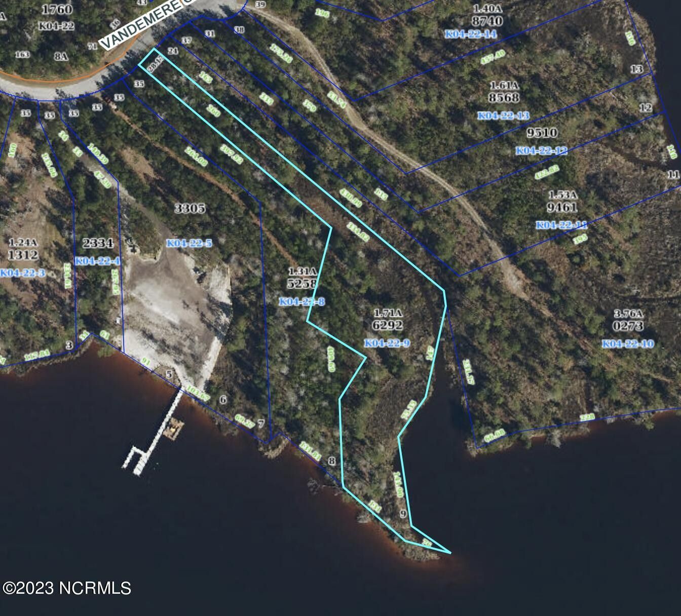 1.71 Acres, 998 Vandemere Creek Drive, Vandemere, NC 28587 Land and Farm