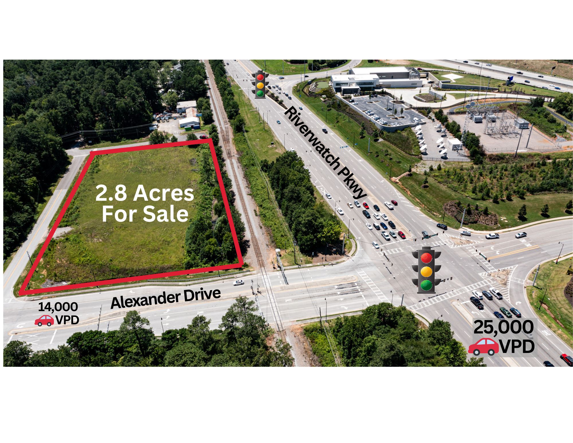 2.8 Acres, 999 Alexander Drive, Augusta, GA 30909 Land and Farm