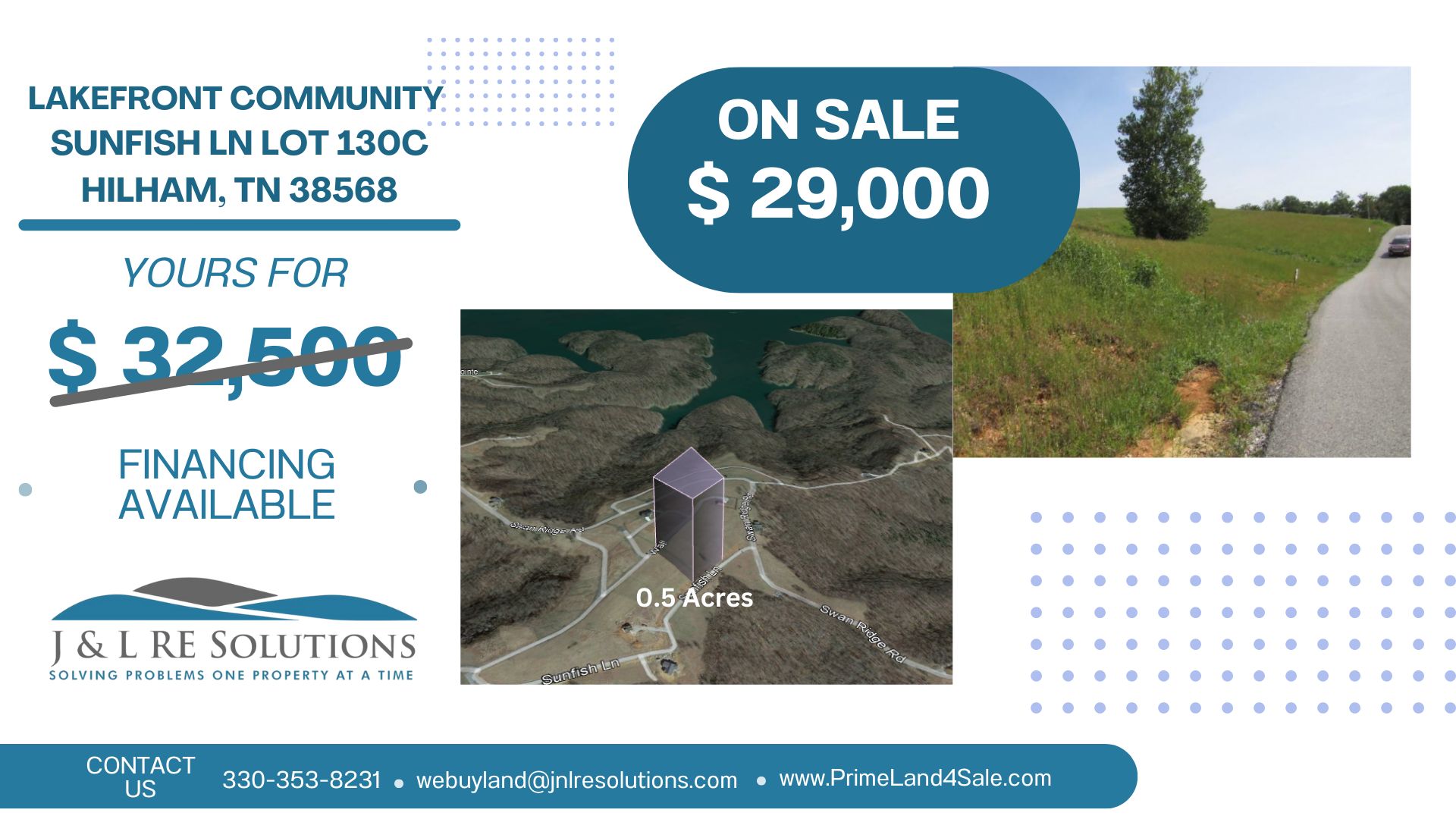 Sunfish Ln, Hilham, TN 38551 Land and Farm