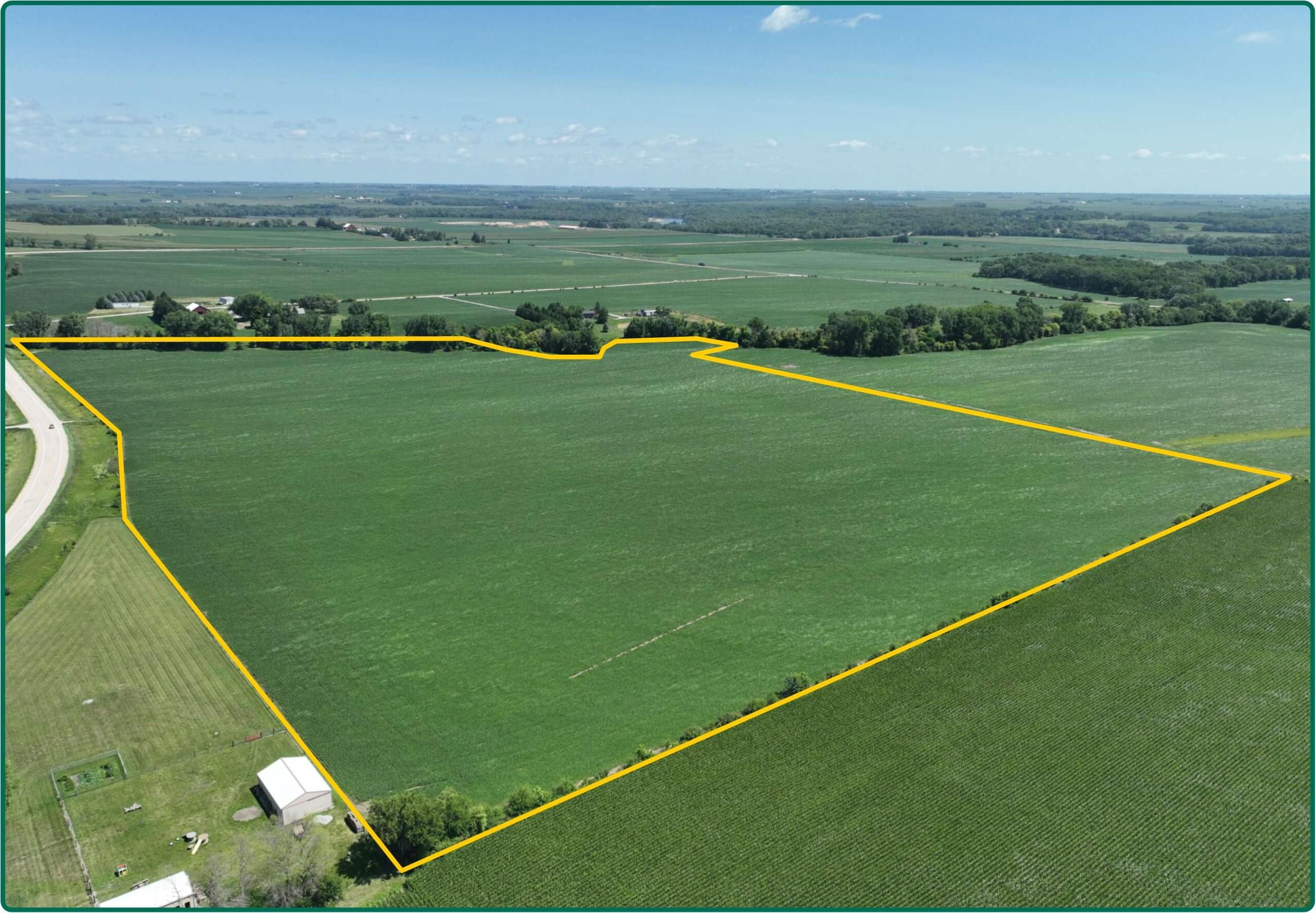 56.44 Acres, Baker Ave, West Branch, IA 52358 Land and Farm