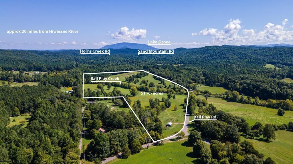 51 Acres, 51 +/ Acr Ball Play Road, Old Fort, TN 37362 Land and Farm