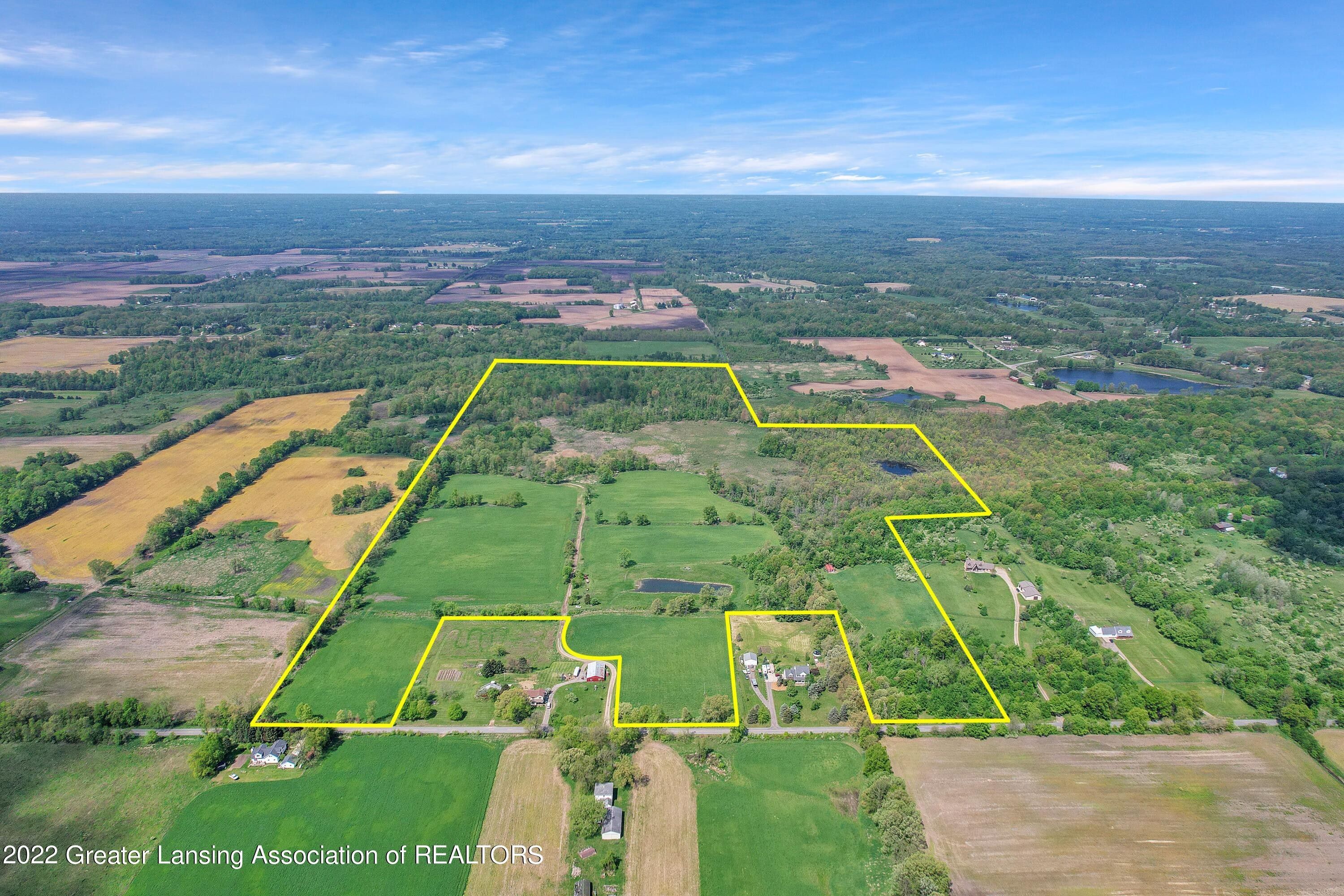 142 Acres, 3020 Stillson Road, Stockbridge, MI 49285 Land and Farm