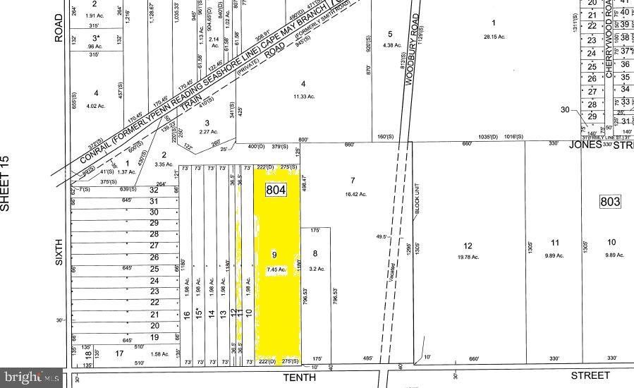 7.45 Acres, 0 10TH STREET, Newtonville, NJ 08346 Land and Farm