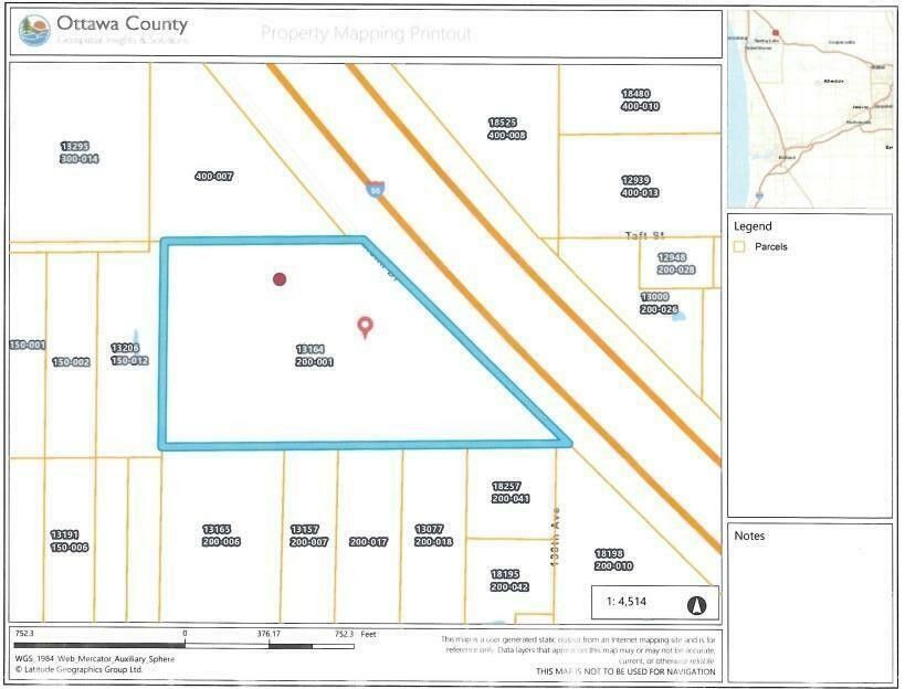 21 Acres, 13164 TAFT ROAD, Fruitport, MI 49415 Land and Farm