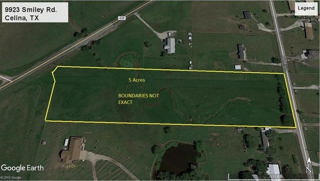 5 Acres, 9923 Smiley Road, Celina, TX 75009 Land and Farm
