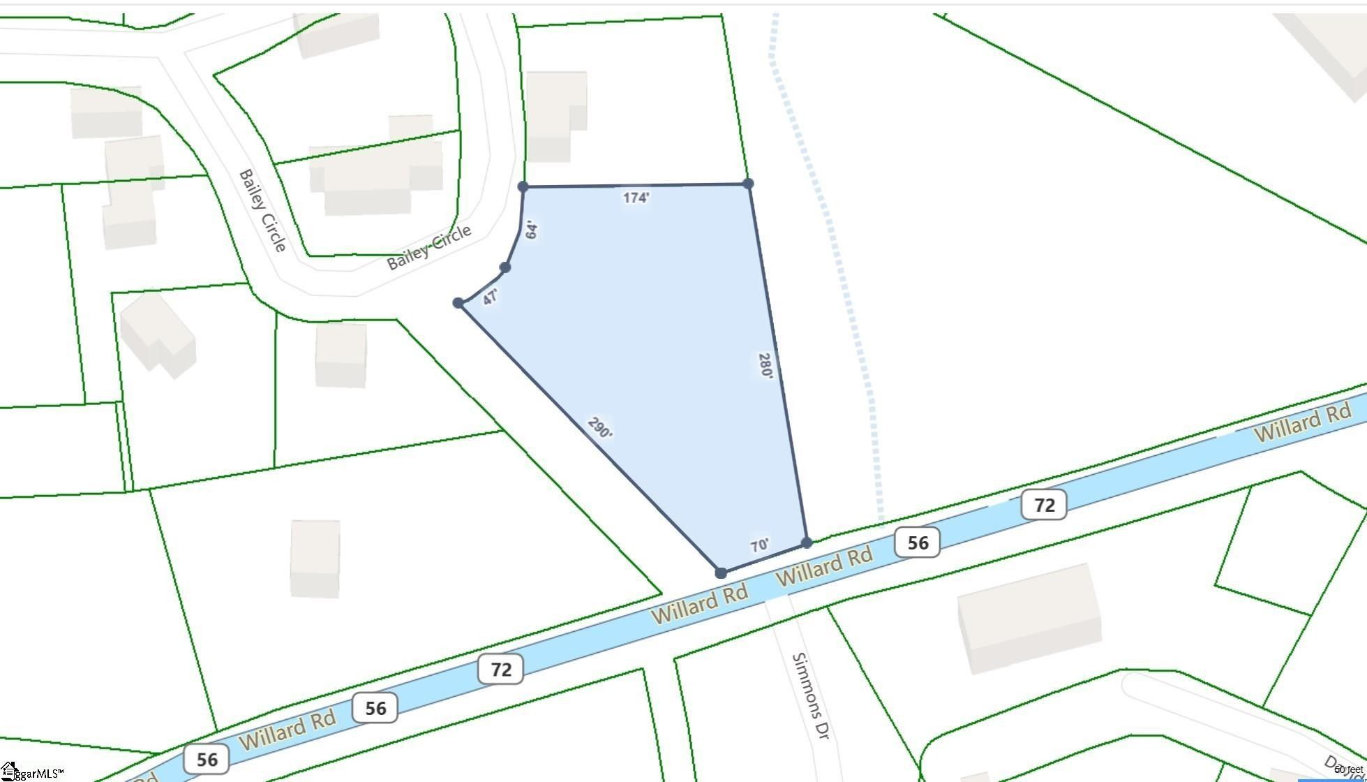 1.12 Acres, Bailey Circle, Clinton, SC 29325 Land and Farm